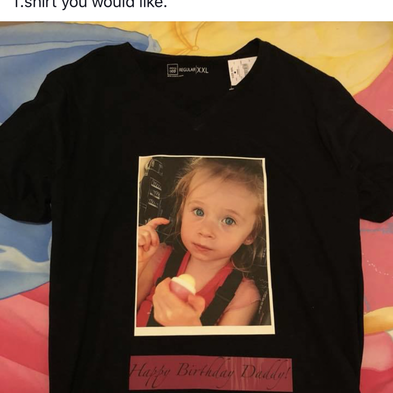 Custom Photo T-Shirt