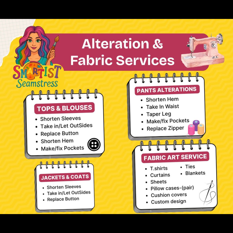 Alteration & Fabric Services Guide